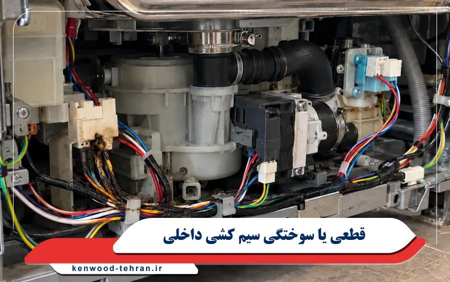 قطعی یا سوختگی سیم کشی داخلی